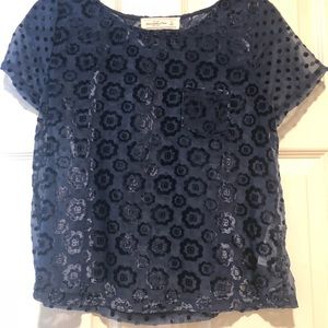 See through Abercrombie Top